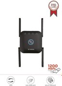 Resim Torima AC24 Siyah Wifi Pro Sinyal Yakınlaştırıcı Router 