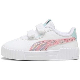 Resim Puma Carına 3.0 Space Belle Bebek Ayakkabısı 402805 01 Beyaz 