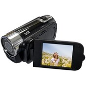 Resim Xindoker Siyah D100 Dijital Dv Kameralı - 1080p Full Hd Video, 16mp Fotoğraf, 16x Dijital Zoom, 2.7" Lcd Ekran, Bl-5c Batarya 