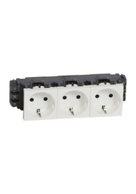 Resim 077603 Legrand Sistem Armada Serisi 3lü Şebeke Priz 