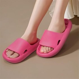 Resim Banyo duş sandaleti, kaymaz, drenaj delikli duş sandaleti, üniseks, hafif, hızlı kuruyan, iç mekan, dış mekan kullanımı için, iç mekan, dış mekan sandaleti 