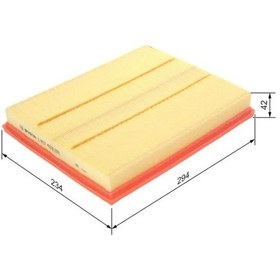 Resim Opel Astra G Hava Filtresi 1.7 Dti 2000-2004 Bosch 1457433281 