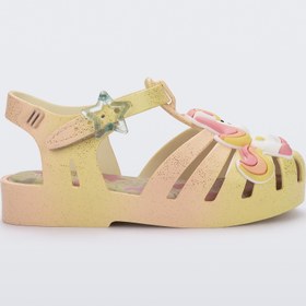 Resim Mini Melissa Possession Unicorn Sarı Kız Bebek & Çocuk Sandaleti | 22-30 Numara | Melflex® Vegan | İkonik Kokulu - 25/26 