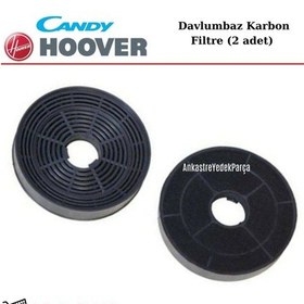 Resim Candy Hoover Uyumlu Davlumbaz Karbon Filtre Bacasız Kullanım Kömür - 499667369 