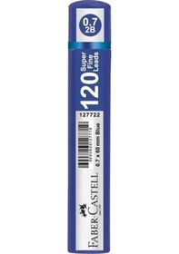 Resim Faber Grip Min 0.7 2b 60mm 120 Adet Açık Mavi Tüp 
