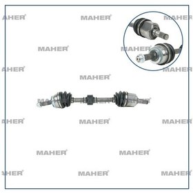 Resim Aks komple ön matrix 06-11 / I.V di̇zel sol absli̇ 44 di̇ş 657mm 49500-17150 