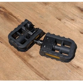Resim Heugers Rks Skyjet Jeep Uyumlu Katlanır Bisiklet Pedalı - Kompakt Plastik Gövde, Katlanabilir Tasarım, Şehir ve Katlanır Bisiklet Uyumlu 
