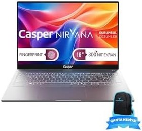 Resim CASPER Nirvana S200 300NIT Intel Core 9-270H 32GB DDR5 RAM 1TB SSD W11P S200.270H-DF00H-G-F-CANEX16 