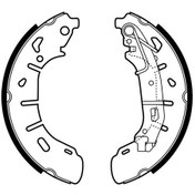 Resim ARKA PABUÇ BALATA DOBLO 1.4-1.3D-1.6D-2.0D 10 