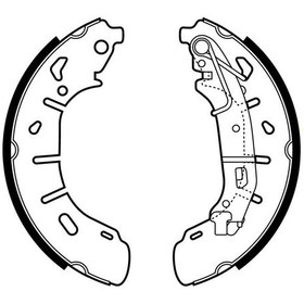 Resim ARKA PABUÇ BALATA DOBLO 1.4-1.3D-1.6D-2.0D 10 