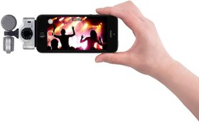 Resim Zoom IQ7 Stereo Kayıt Mikrofonu iPhone/iPad/iPod Uyumlu 