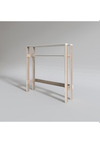 Resim Kenzlife Giysi Dolabı Casim 100 100 25 Crd Askılık Ayakkabılık Bej 