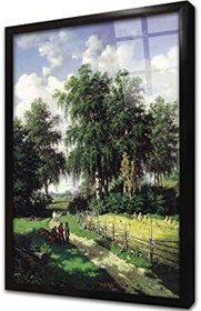 Resim Yürüyüş Yolu Çerçeveli Cam Tablo 20x30 cm CB20067 