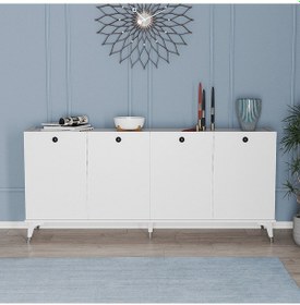 Resim Moxenmobilya Moxen Mk1 Mira Konsol Beyaz 