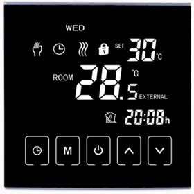 Resim Hexa Controls Kombi ve Yerden Isıtma Sistemleri Akıllı Oda Termostatı Cep Telefonu İle Kontrol 
