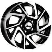 Resim CMS-979-01 6.5x15"-4x100 ET35 67.2 Diamond Black Gloss Jant (4 Adet) 