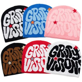 Resim Erkekler & Kadınlar için Tüm Sezonlar Ayarlanabilir Bere - Hafif Sıcak Kışlık, Düğme Kapatmalı, Unisex Çift Uyumlu Günlük ve Kostüm (Cadılar Bayramı) - Elde Yıkanabilir Bej/Siyah/Beyaz/Gri 