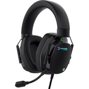 Resim GAMEPOWER KAI TITANIUM Siyah 7.1 RGB GAMING KULAKLIK 