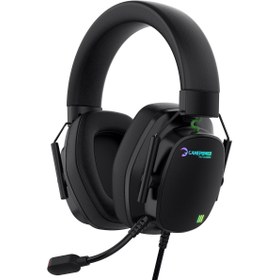 Resim GAMEPOWER KAI TITANIUM Siyah 7.1 RGB GAMING KULAKLIK 