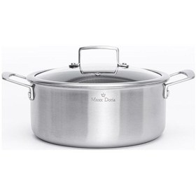 Resim Maxx Doria Steel Fusion 20 Cm Derin Tencere Pa3018 Metal 