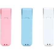 Resim 3pcs Mini Taşınabilir Kat Fan Şarj Ev Elektrik Aletleri Masaüstü Elektrikli Tutun Küçük Hava Soğutucu (Yurt Dışından) 