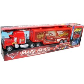 Resim Oyuncak Şimşek Mcqueen Mack Tır Ve Arkadaşları 3 Araçlı Oyuncak 