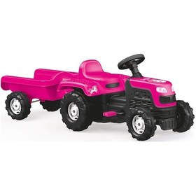 Resim Dolu 2508 Unicorn Römorklu Pedallı Traktör 