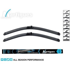 Resim Enva Otomotiv Seat Leon Ön Cam Muz Ön Silecek Süpürgesi Seti 2013--20019 