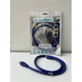 Resim Hadron HDX7510 USB 3.0 Harici Harddisk Kablosu veri aktarımı 1 metre yüksek kalite elektro manyetik giriş önleme 