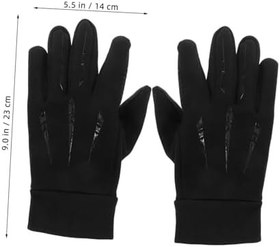 Resim iplusmile Kayak Sıcak Eldivenler Rüzgar Geçirmez Erkek Bisiklet Eldivenleri Dokunmatik Ekranlı Sürüş İçin 