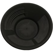 Resim Nehirde Altın Arama Bulams Yıkama Eleği Leğeni Süzgeç Siyah Pan 