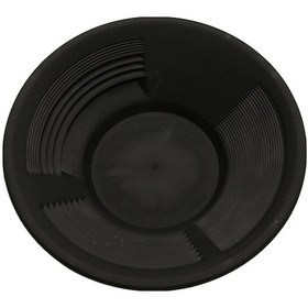 Resim Nehirde Altın Arama Bulams Yıkama Eleği Leğeni Süzgeç Siyah Pan 