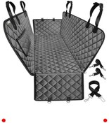 Resim markentegra Evcil Hayvan Oto Koltuk Kılıfı - Su Geçirmez Hamak Gri 