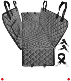 Resim markentegra Evcil Hayvan Oto Koltuk Kılıfı - Su Geçirmez Hamak Gri 