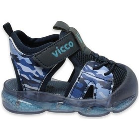 Resim Vicco 321.e24y211 Ilk Adım Phylon Işıklı Lacivert Çocuk Sandalet Lacivert 