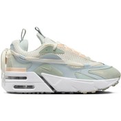 Resim Nike Air Max Furyosa Sneaker Blue Platform Taban 4cm Kadın Günlük Spor Ayakkabı Mavi Mavi 
