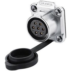 Resim LP-20-J07SX-03-401 7-Pin Su Geçirmez Konnektör - Dişi 