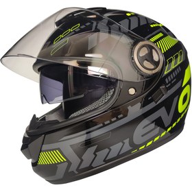 Resim 913 Evo Güneş Vizörlü Kapalı Kask (beyaz Camlı) 