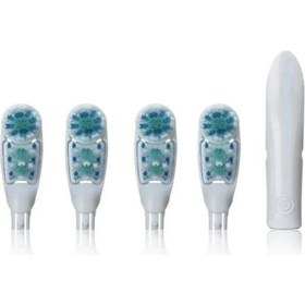Resim 4pcs Hassas Çift Temiz Değiştirmeler 3733 4732 4734 Elektrikli Diş Fırçası Dönen Diş Fırçası Başlığı (Yurt Dışından) 