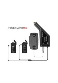 Resim Djı Mavic Mini İçin 3 İn 1 Araç Şarj Cihazı 50 Dakika Hızlı Şarj 