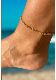 Resim Feron Accessories Halhal Zincir Gold 