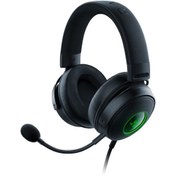 Resim Razer Kraken V3 RGB 7.1 HyperSense Surround Siyah Gaming Kulaklık 