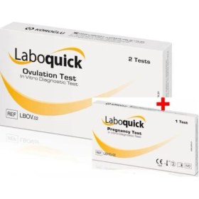 Resim Laboquick Ovülas-Yon Testi 2 Test X 10 Paket + Gebe-Lik Testi 1 Test X 6 Paket 