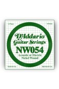Resim Hype Store D'Addario Nw054 Elektro Ve Akustik Tek Tel, (Kalin Mi), 