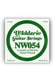 Resim Hype Store D'Addario Nw054 Elektro Ve Akustik Tek Tel, (Kalin Mi), 
