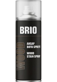Resim Brio Ahşap Boya Spreyi Koyu Kahverengi 400 Ml 