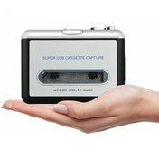 Resim SUNYOK SUNYOY Taşınabilir kaset çalar Walkman Audio Music Player Tape to MP3 Converter, Mixtape/Kaseti MP3 