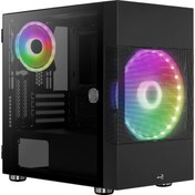 Resim AEROCOOL 500W ATOMIC AE-ATMC-500 Gaming Micro-Tower PC Kasası AEROCOOL 500W ATOMIC AE-ATMC-500 Gaming Micro-Tower PC Kasası