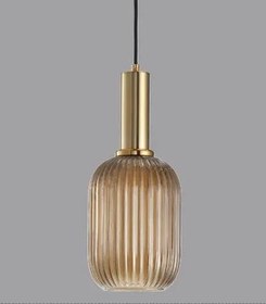 Resim Rsylight Rustik Dekoratif Metal Modern Bal Opal Camlı Tekli Avize çap:14 