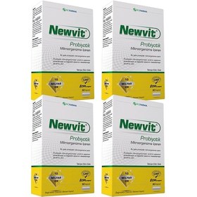 Resim Newvit Probiyotik Kapsül 4 x 30 Kapsül 
